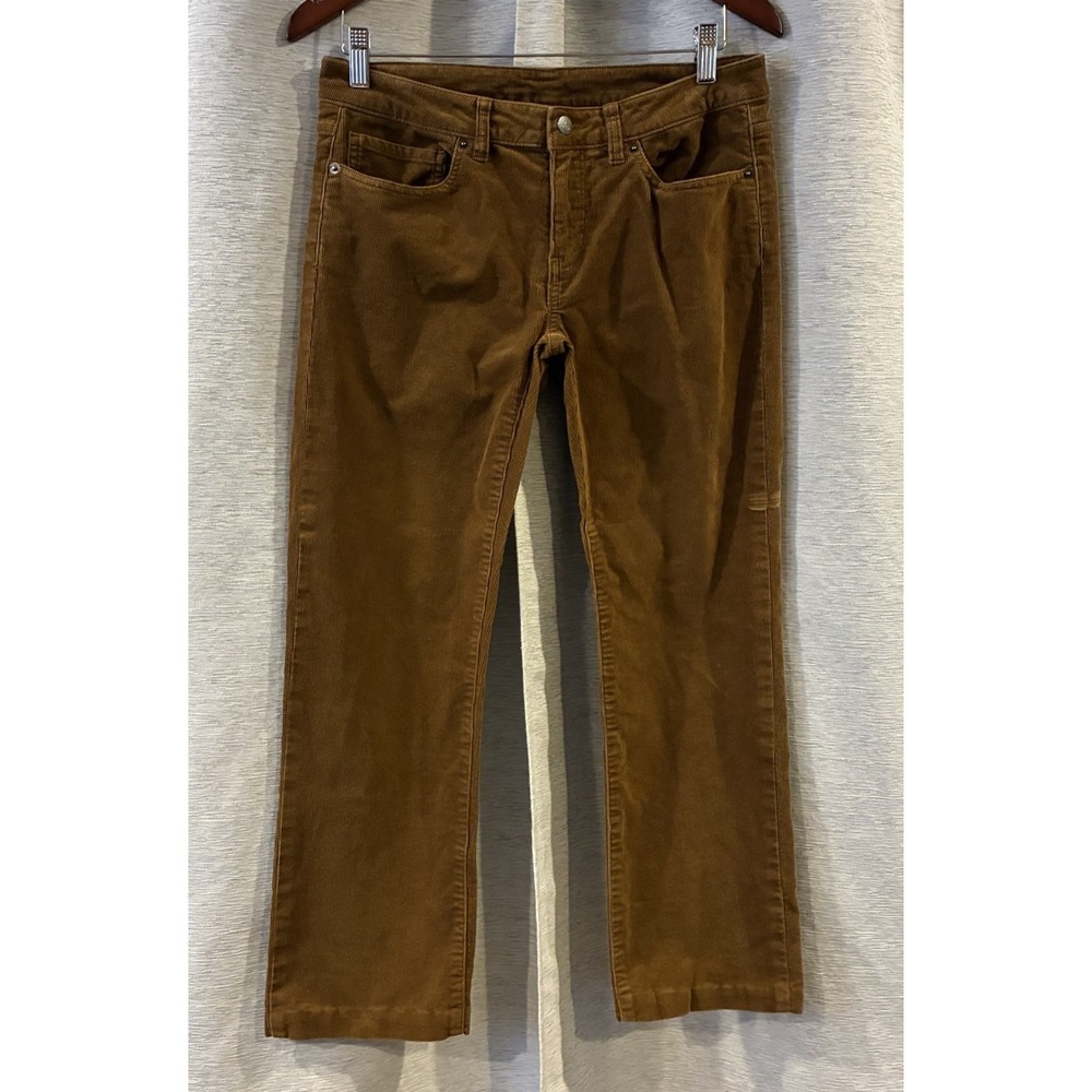 Patagonia Women's Size 28 (6) 30 x 27 Corduroy Straight Leg‎ Pants Brown